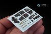 Quinta Studio QD48099 A-1H 3D-Printed & coloured Interior on decal paper (for Tamiya kit) 1/48